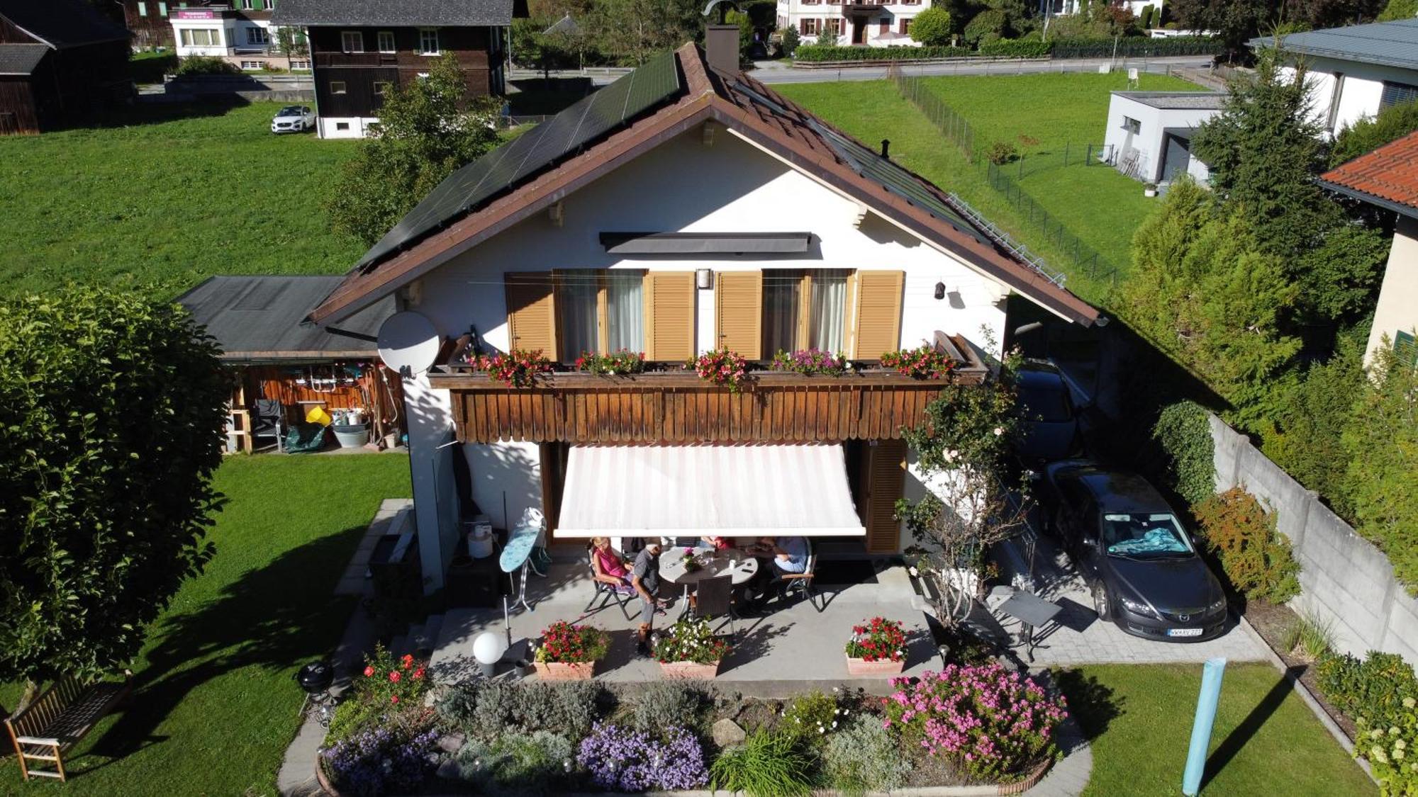 Ferienwohnung Konrad Pfeifer シュルンス エクステリア 写真